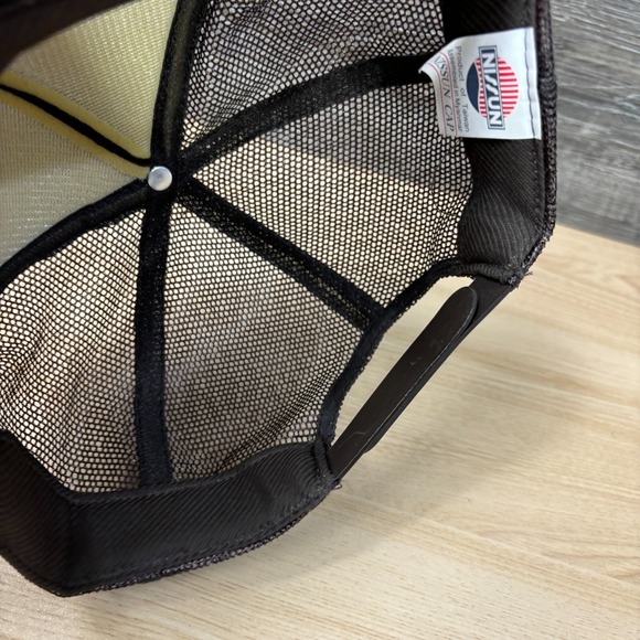 Lost Love NYV Hat Cap Snapback Brown Trucker Adjustable - Picture 9 of 10